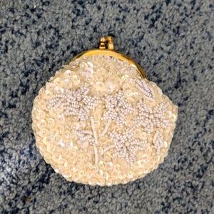 Vintage beaded change purse